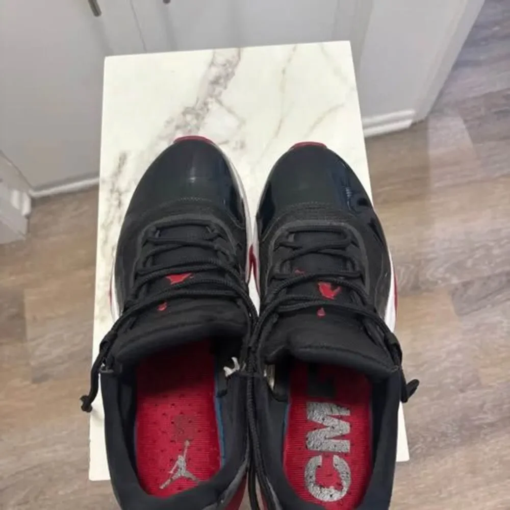 Jordan CMFT Low Black and Red Sneakers size 11